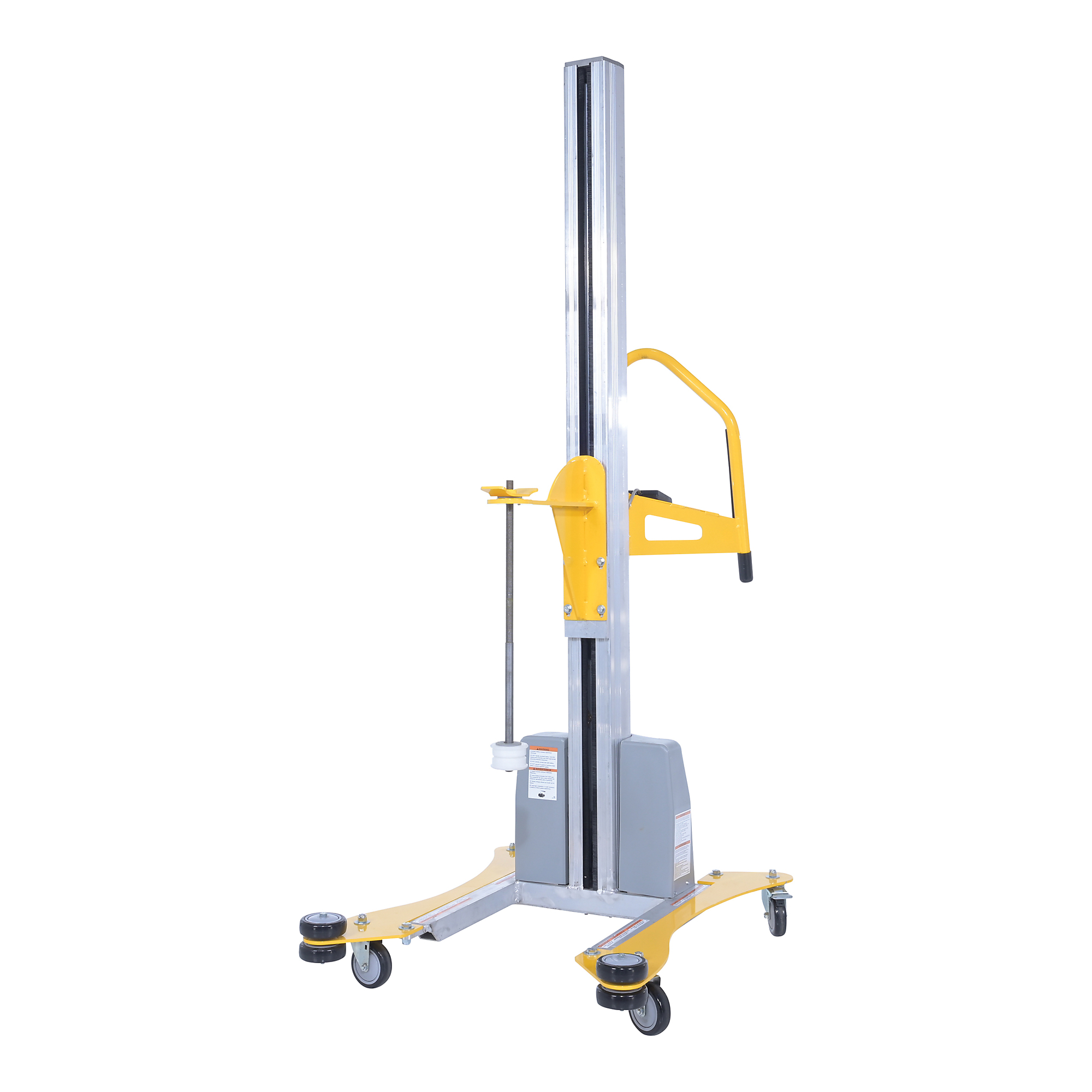 Vestil Aluminum Powered Pallet Stretch Wrap Machine - 7.76ft. Working Height, 95-Lb. Capacity, Model# PEL-100A-D3-SWA